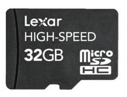 Lexar micro SDHC (Class 10) 32GB