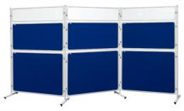 Panel 2x3 Modular, 120 x 120 cm, filcový modrý