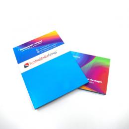 Pozn�mkov� blo�ky elektrostatick� Symbionotes 190x100 mm modr�