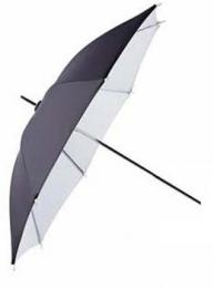 Falcon Eyes UR-48WB odrazný deštník 100cm (bílá/èerná)