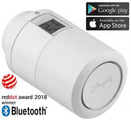 Danfoss Eco™ Bluetooth, inteligentní radiátorová termostatická hlavice, bílá
