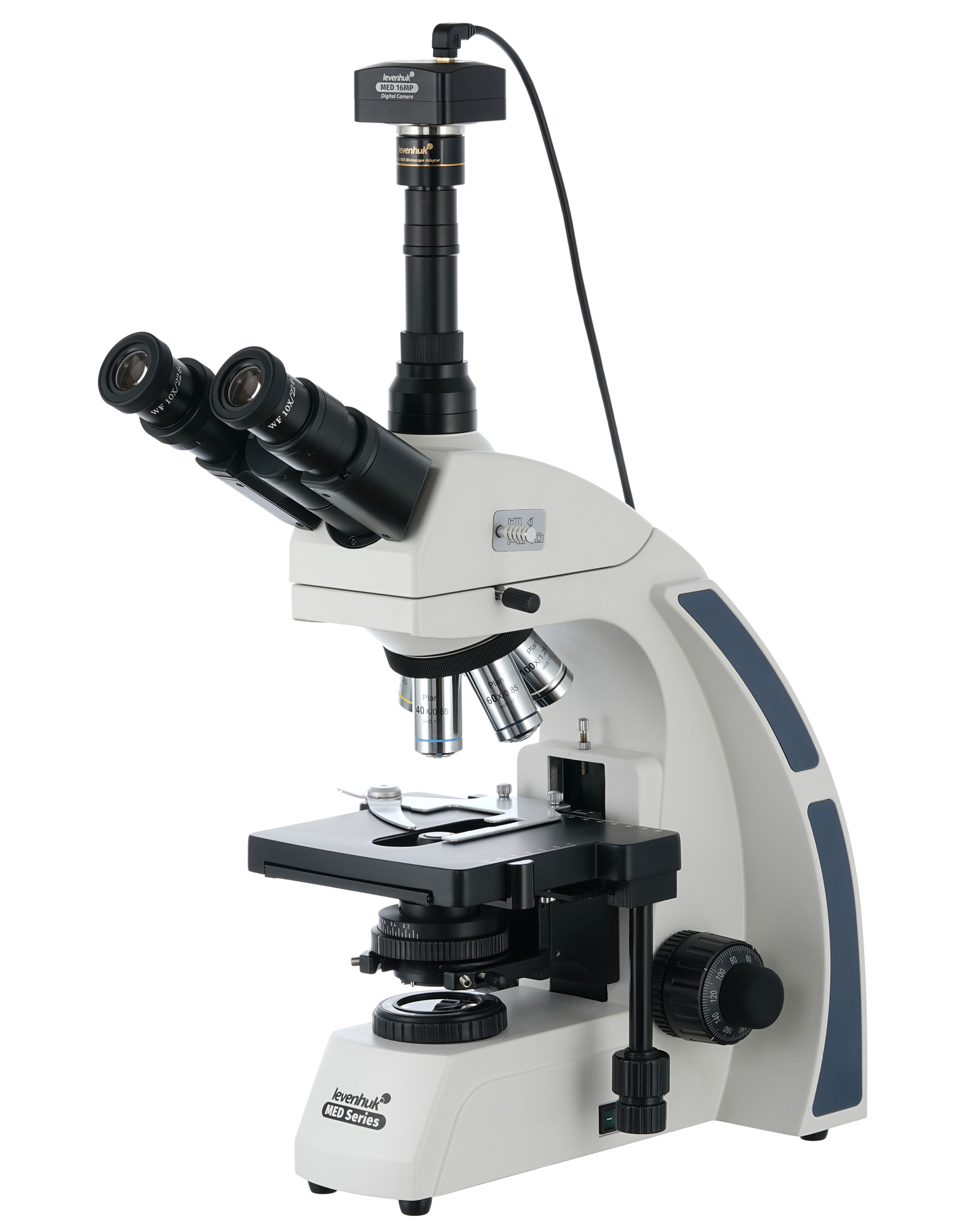 Digitln trinokulrn mikroskop Levenhuk MED D40T LCD